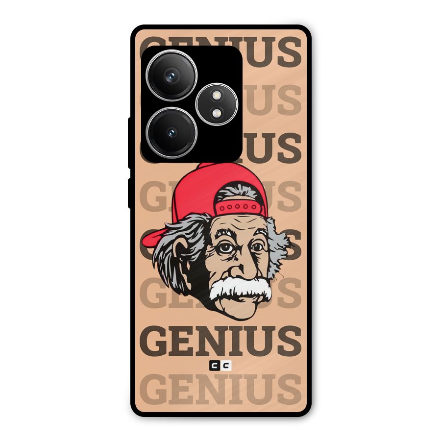 Genious Scientist Metal Back Case for Realme GT 6T