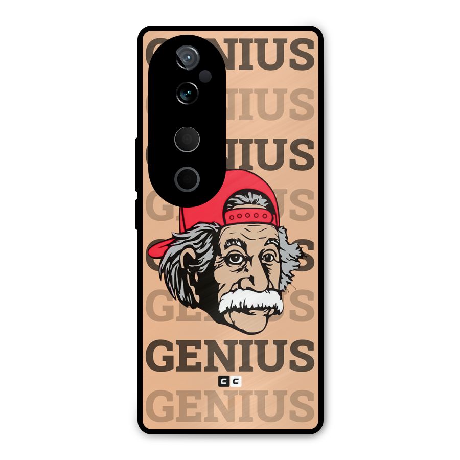 Genious Scientist Metal Back Case for Vivo T3 Ultra
