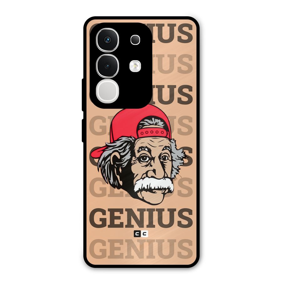 Genious Scientist Metal Back Case for iQOO Z10x