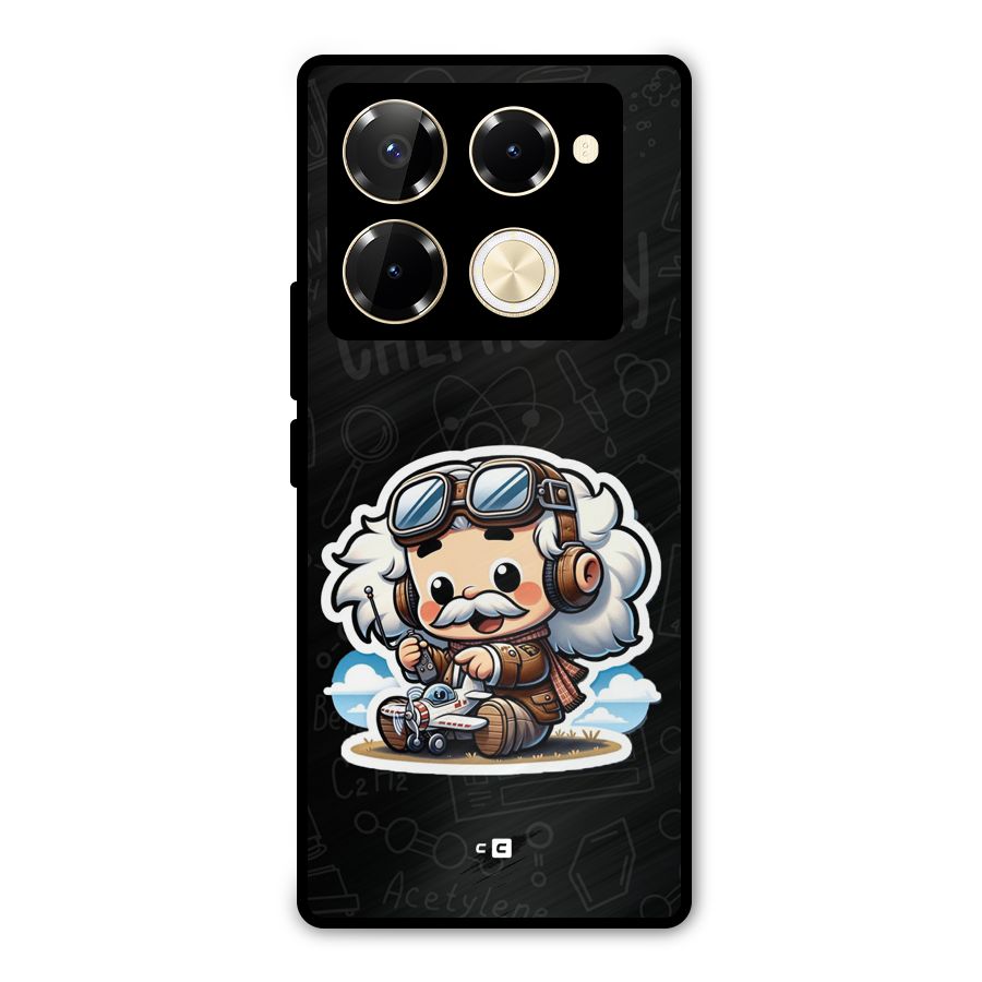 Genius Kid Metal Back Case for Infinix Note 40 Pro Plus