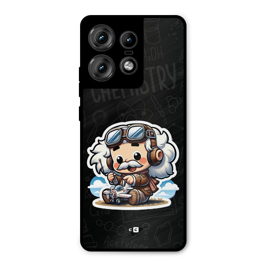 Genius Kid Metal Back Case for Motorola Edge 50 Pro
