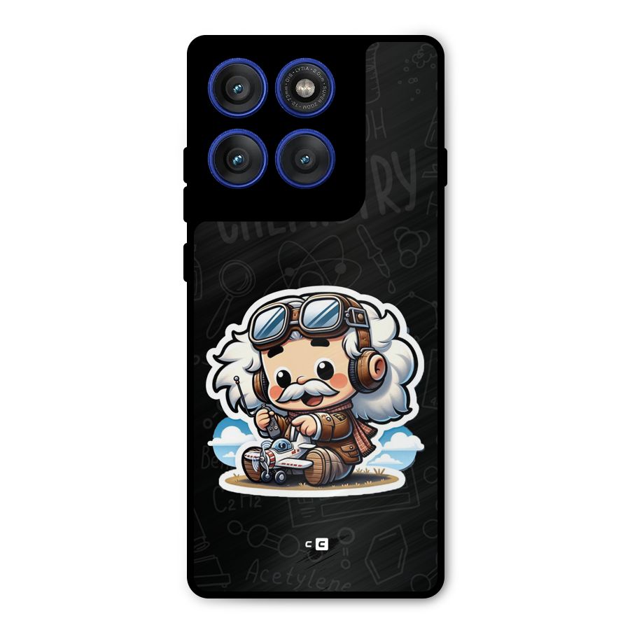 Genius Kid Metal Back Case for Motorola Edge 60 Pro