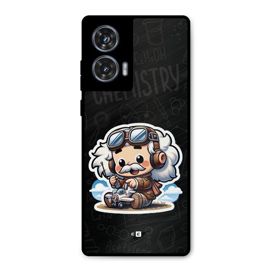 Genius Kid Metal Back Case for Motorola G96