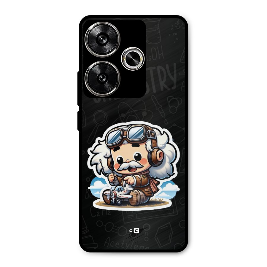 Genius Kid Metal Back Case for Poco F6