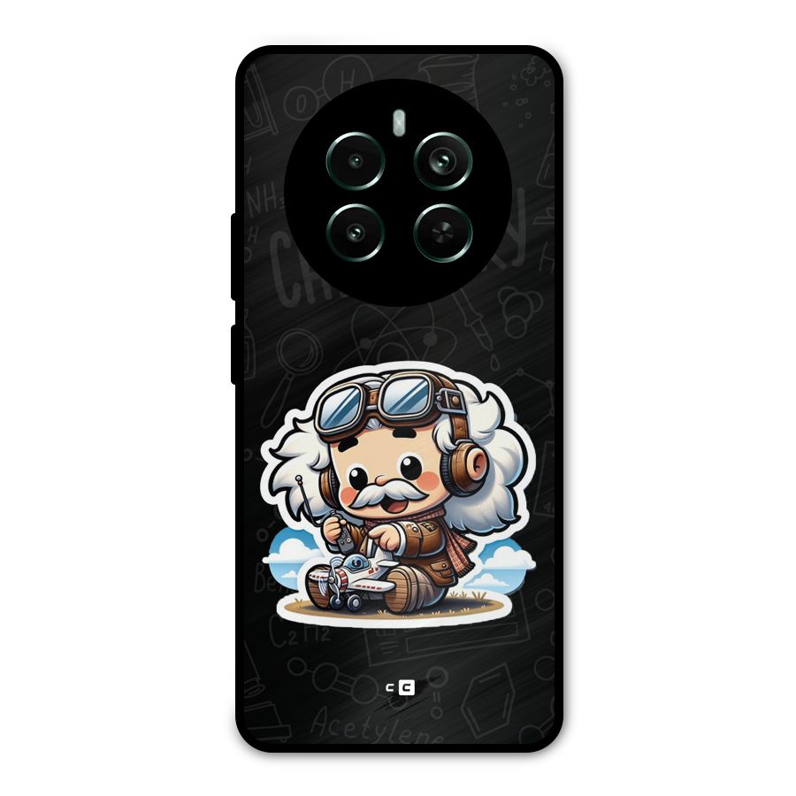 Genius Kid Metal Back Case for Realme Narzo 70 Pro