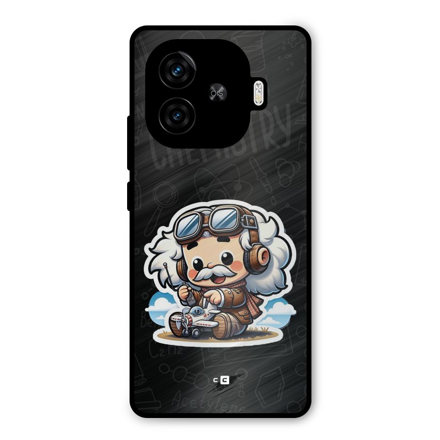 Genius Kid Metal Back Case for iQOO Z9 Turbo
