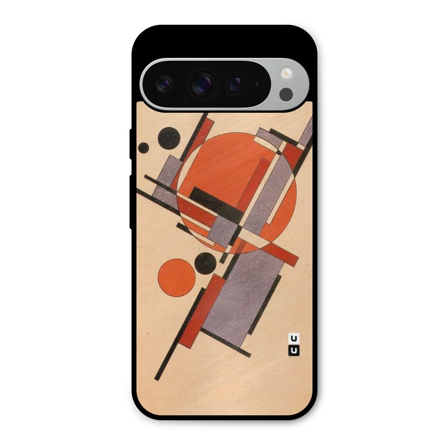 Geo Abstract Metrics Metal Back Case for Google Pixel 9 Pro XL