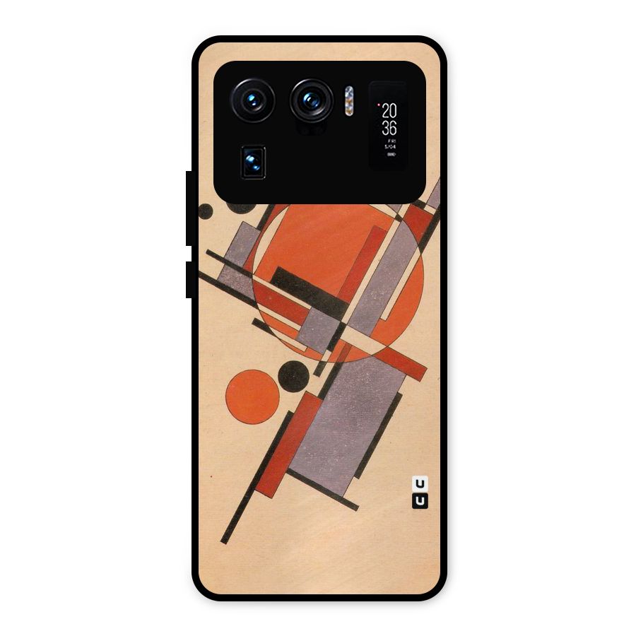 Geo Abstract Metrics Metal Back Case for Mi 11 Ultra