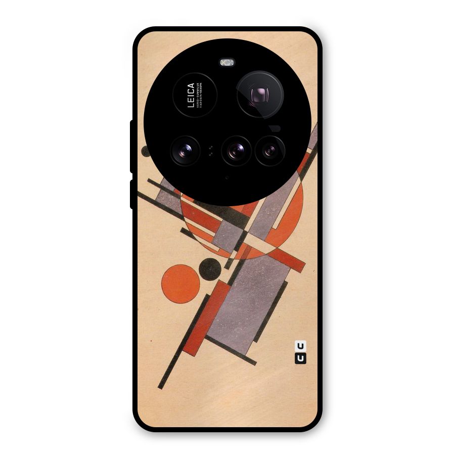 Geo Abstract Metrics Metal Back Case for Xiaomi 15 Ultra