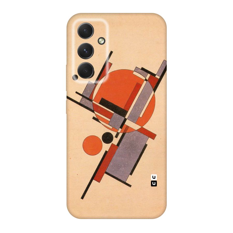Geo Abstract Metrics Original Polycarbonate Back Case for Galaxy A54
