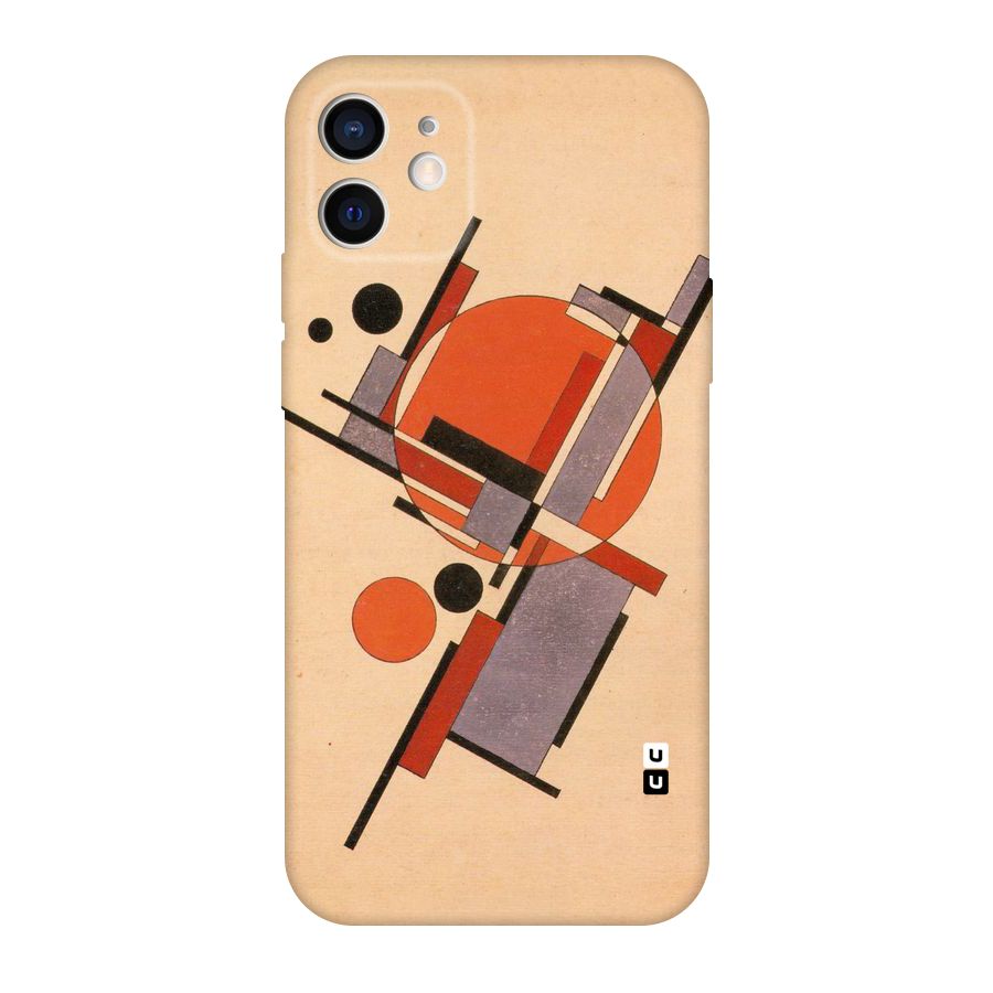 Geo Abstract Metrics Original Polycarbonate Back Case for iPhone 12