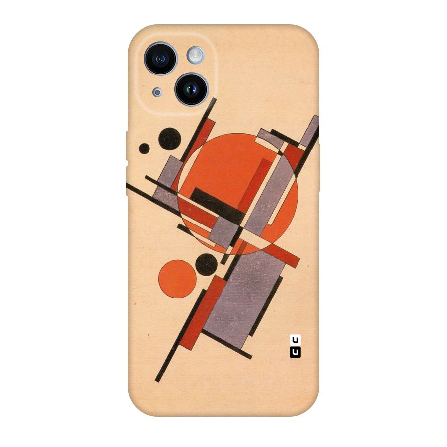 Geo Abstract Metrics Original Polycarbonate Back Case for iPhone 14