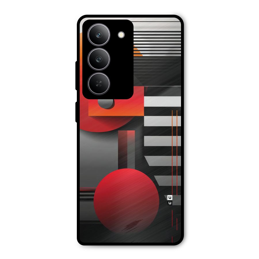 Geometrical Marvel Metal Back Case for Realme P3x