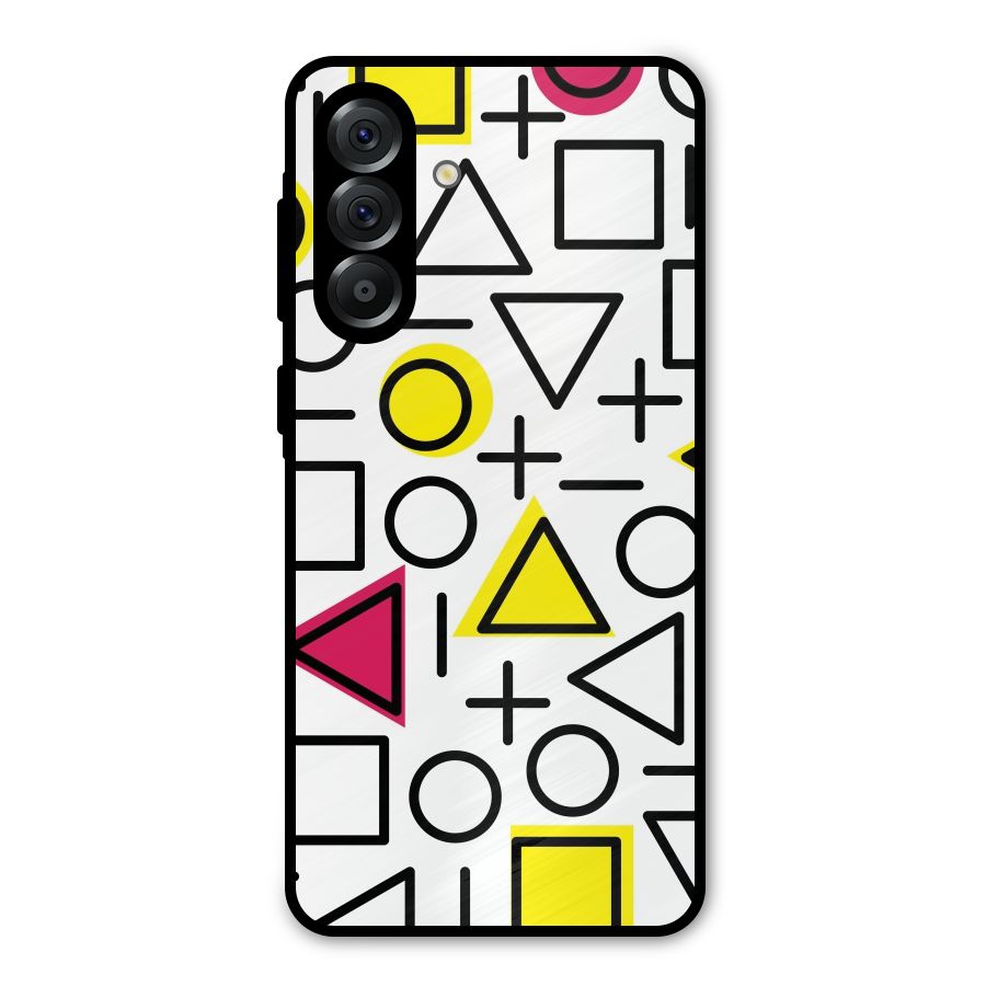 Geometry Pattern Metal Back Case for Galaxy A56