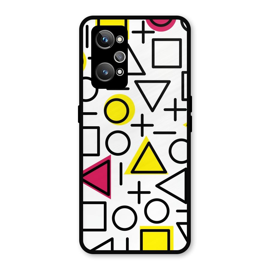 Geometry Pattern Metal Back Case for Realme GT Neo2