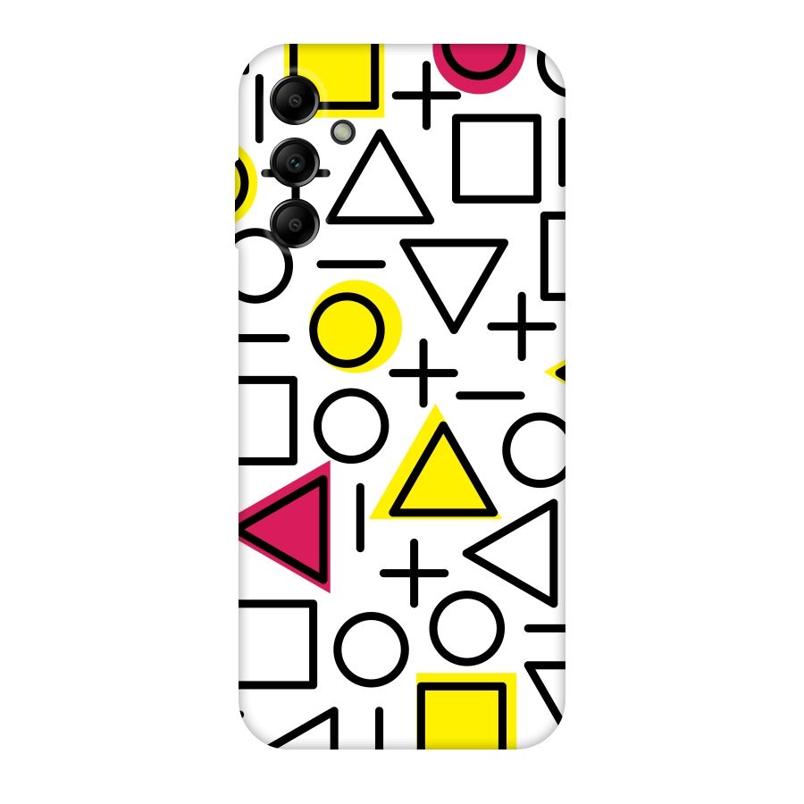 Geometry Pattern Original Polycarbonate Back Case for Galaxy A14 5G
