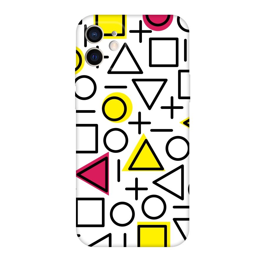 Geometry Pattern Original Polycarbonate Back Case for iPhone 12