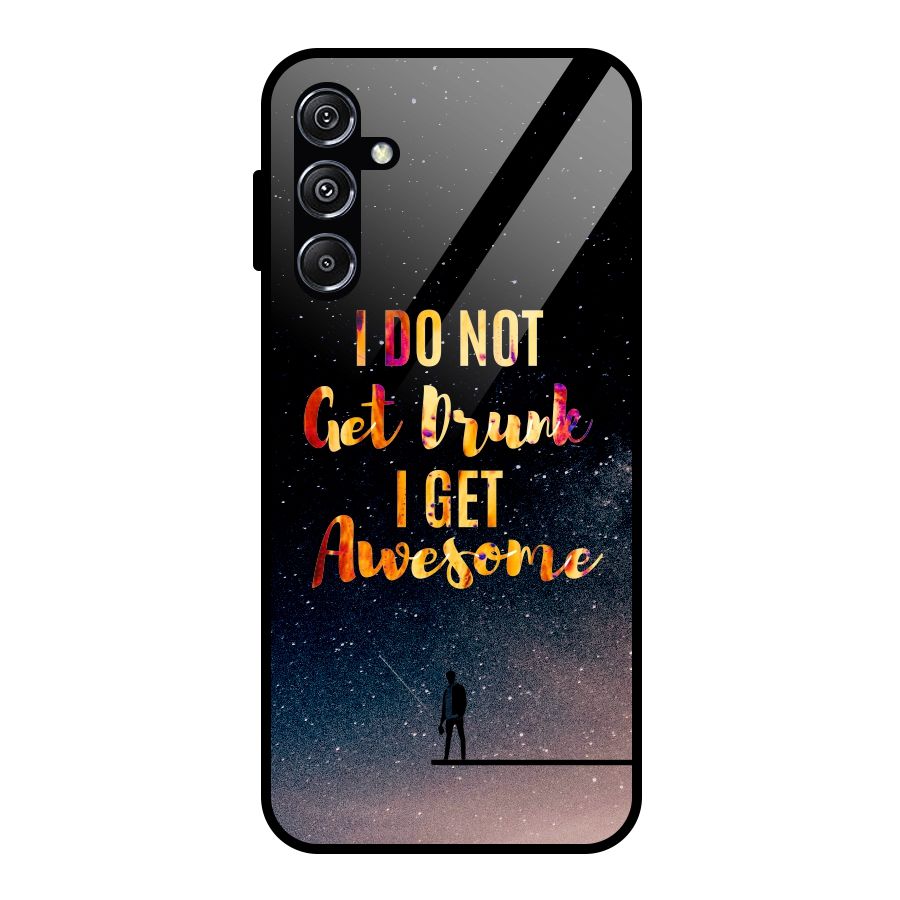 Get Awesome Glass Back Case for Galaxy M34 5G