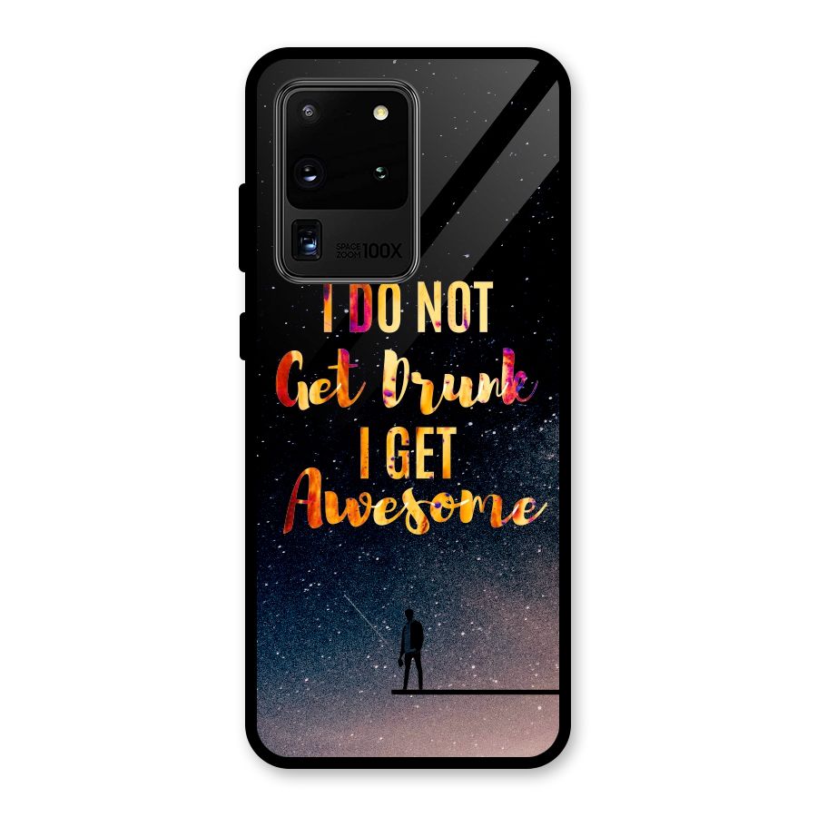 Get Awesome Glass Back Case for Galaxy S20 Ultra