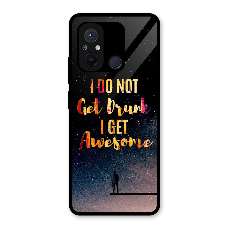 Get Awesome Glass Back Case for Redmi 12C