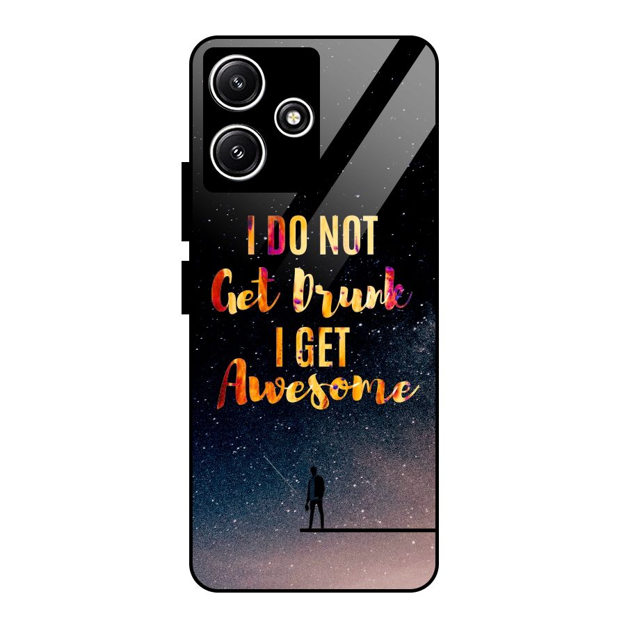 Get Awesome Glass Back Case for Redmi 12 5G