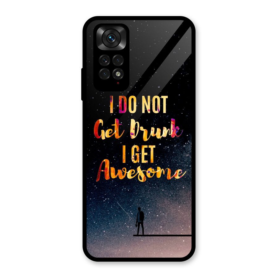 Get Awesome Glass Back Case for Redmi Note 11S