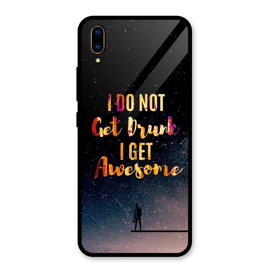 Get Awesome Glass Back Case for Vivo V11 Pro