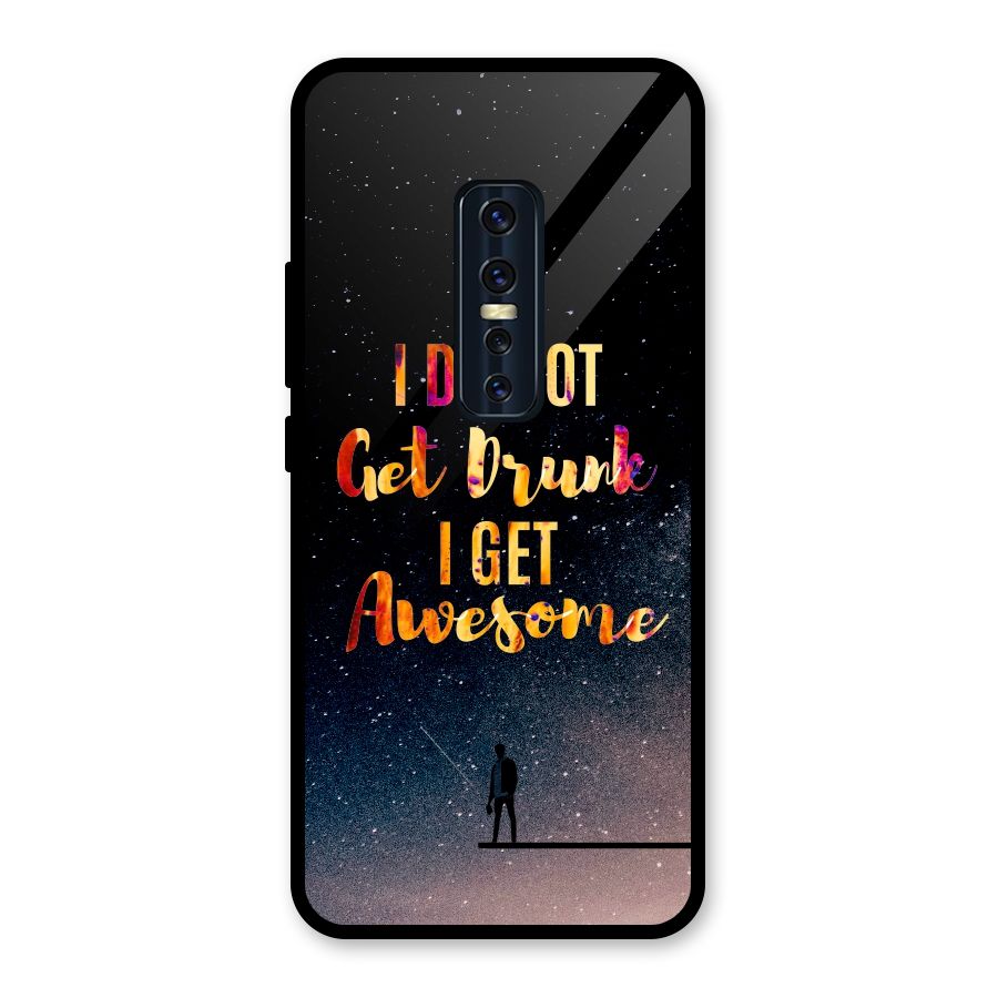 Get Awesome Glass Back Case for Vivo V17 Pro