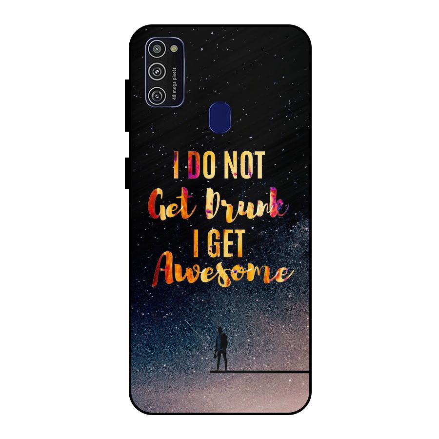 Get Awesome Metal Back Case for Galaxy M30s