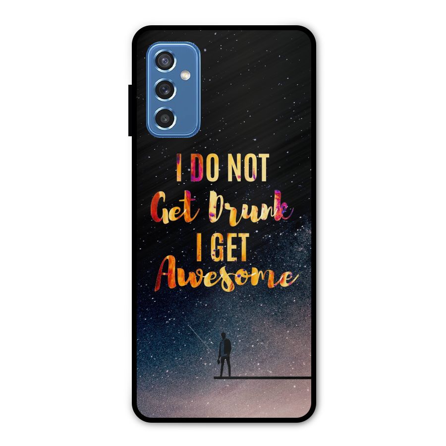 Get Awesome Metal Back Case for Galaxy M52 5G
