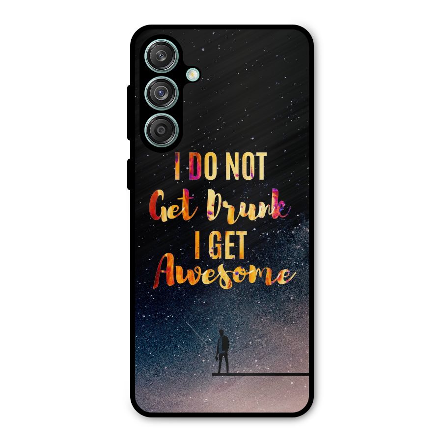 Get Awesome Metal Back Case for Galaxy M55 5G