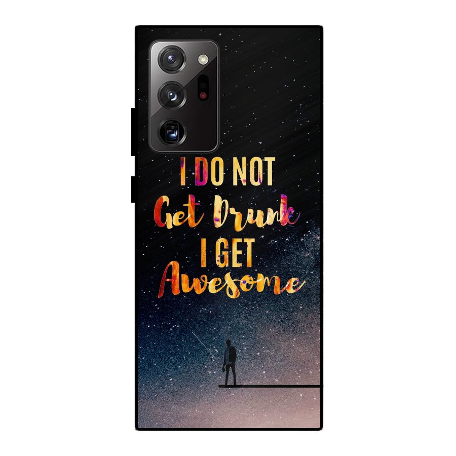 Get Awesome Metal Back Case for Galaxy Note 20 Ultra
