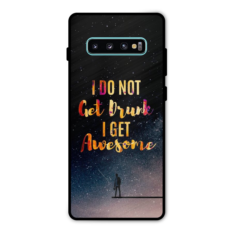 Get Awesome Metal Back Case for Galaxy S10 Plus