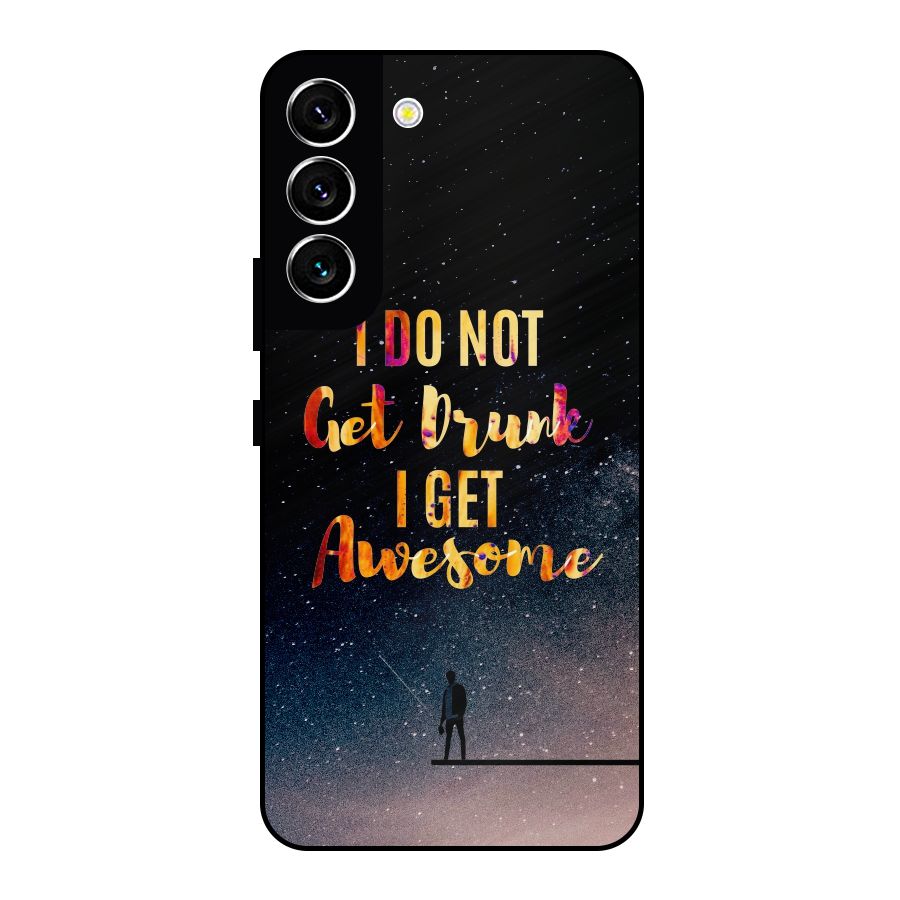 Get Awesome Metal Back Case for Galaxy S22 5G