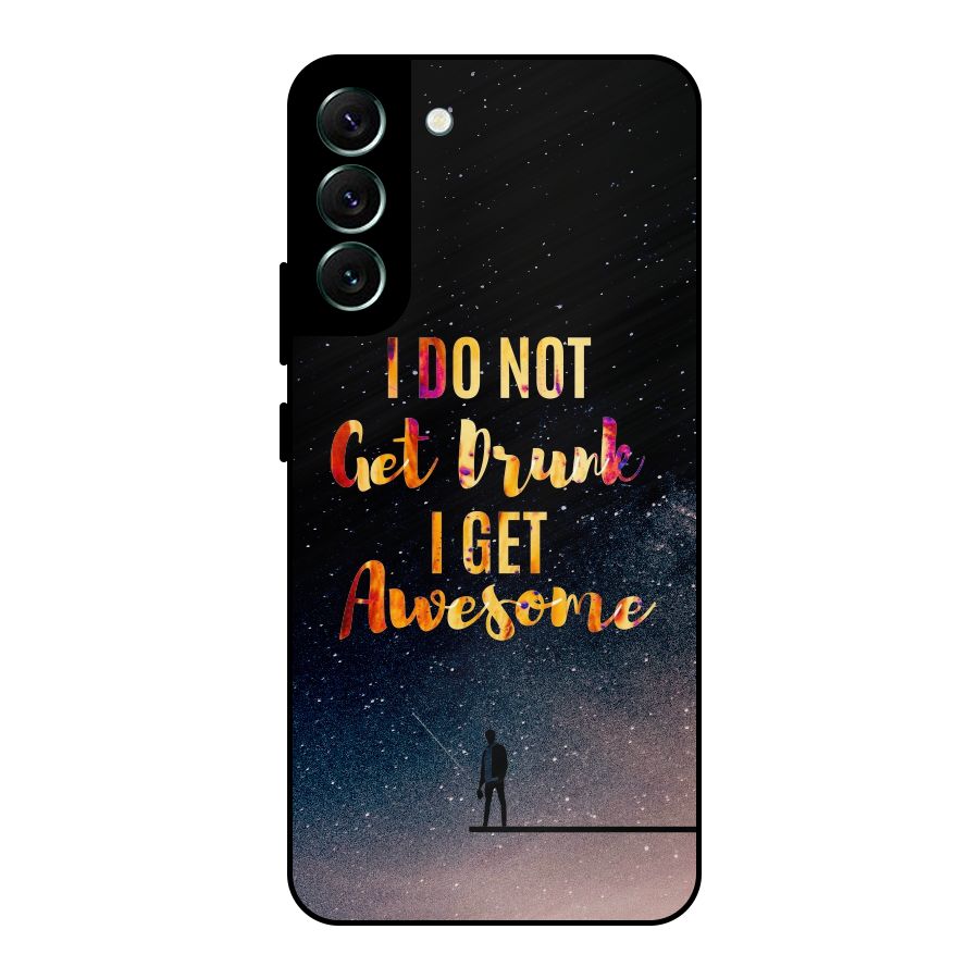 Get Awesome Metal Back Case for Galaxy S22 Plus 5G