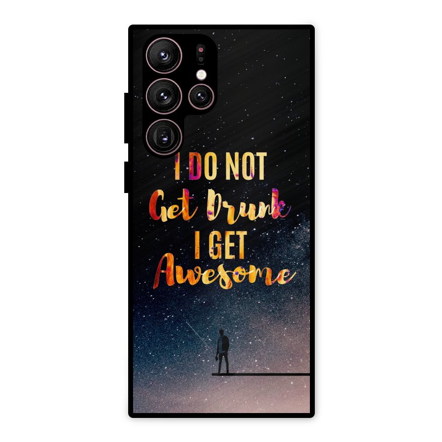 Get Awesome Metal Back Case for Galaxy S22 Ultra 5G