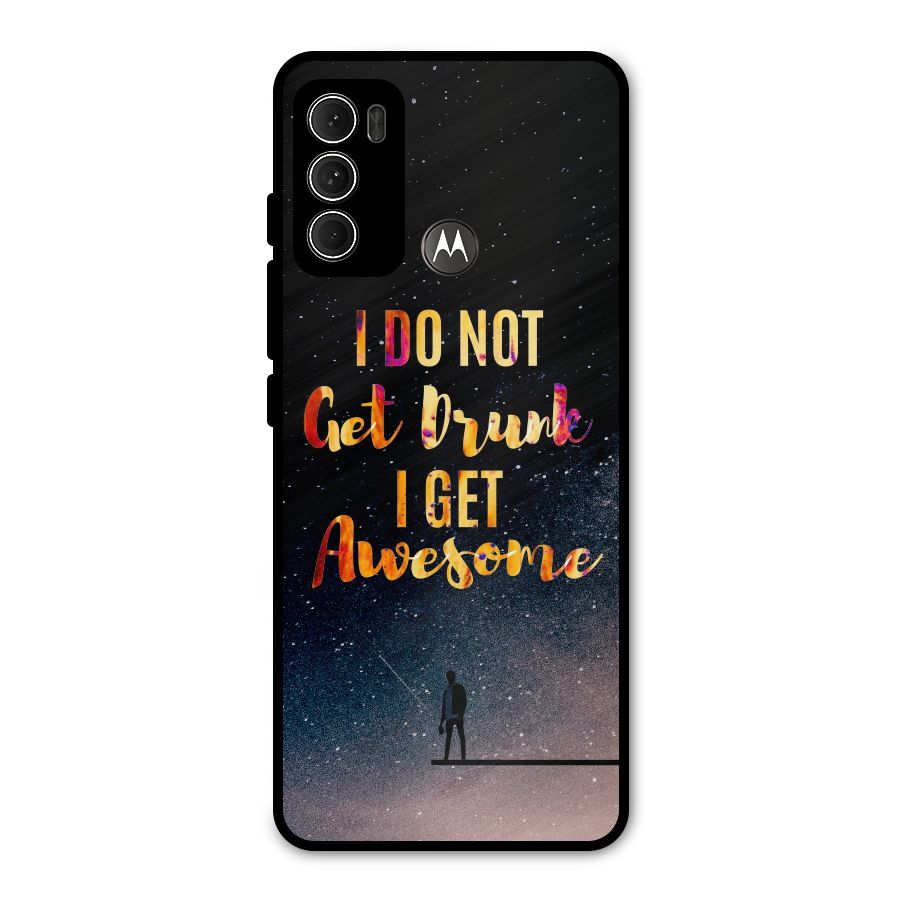 Get Awesome Metal Back Case for Moto G60