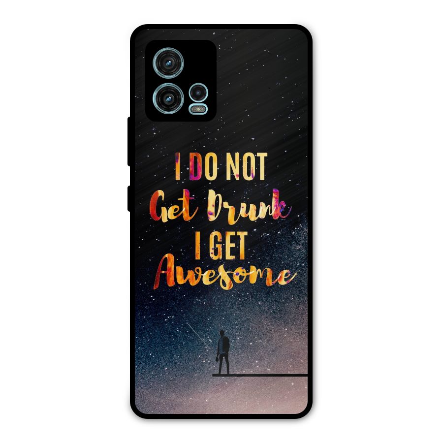 Get Awesome Metal Back Case for Moto G72