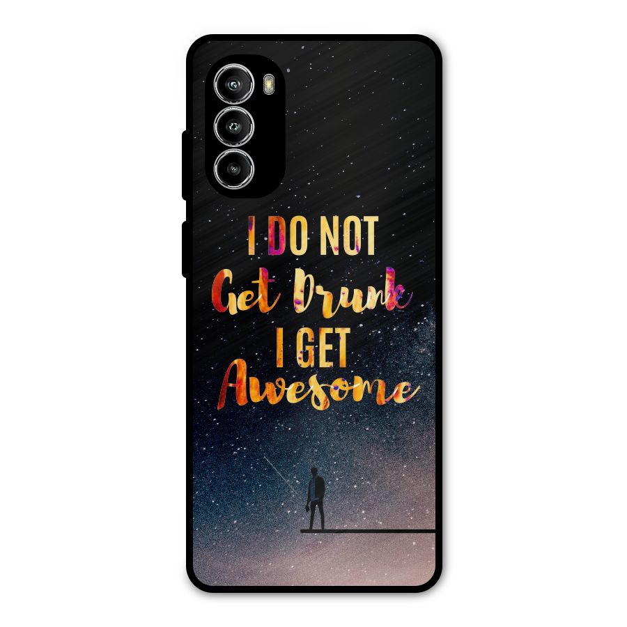 Get Awesome Metal Back Case for Moto G82