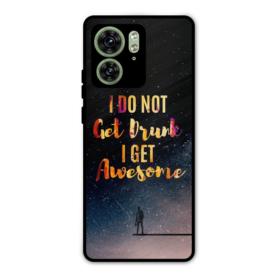 Get Awesome Metal Back Case for Motorola Edge 40 5G