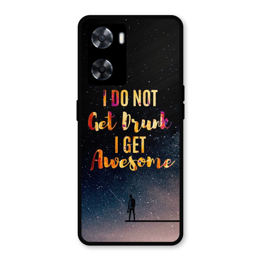 Get Awesome Metal Back Case for Oppo A77s