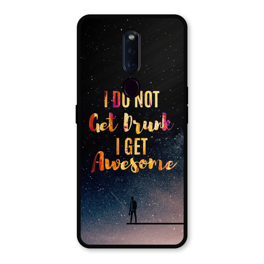 Get Awesome Metal Back Case for Oppo F11 Pro