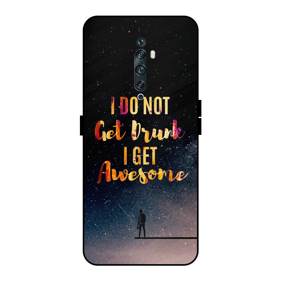 Get Awesome Metal Back Case for Oppo Reno2 F