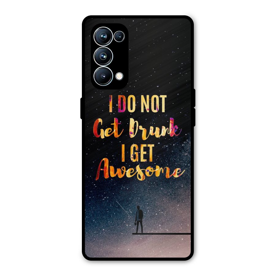 Get Awesome Metal Back Case for Oppo Reno5 Pro 5G
