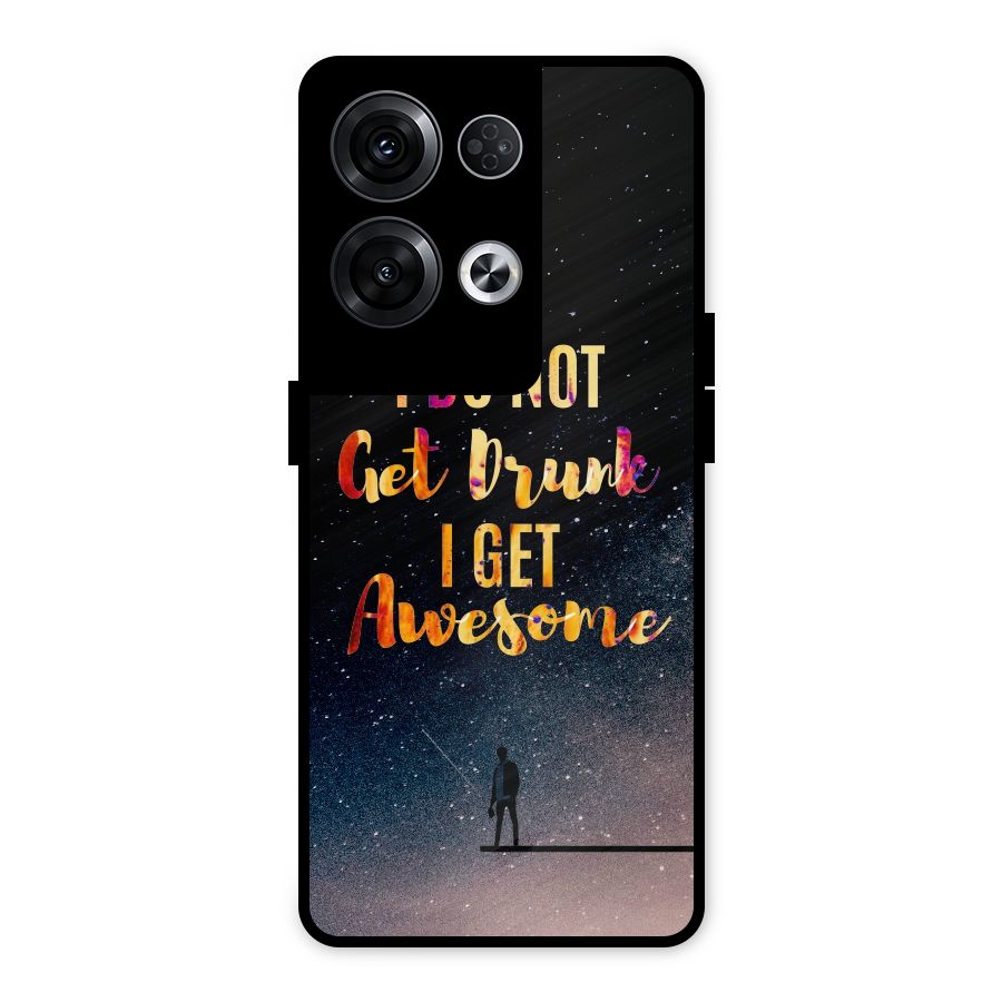 Get Awesome Metal Back Case for Oppo Reno8 Pro 5G