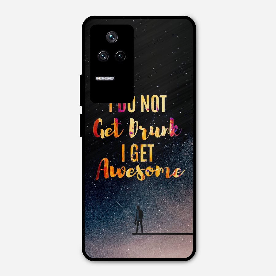 Get Awesome Metal Back Case for Poco F4 5G