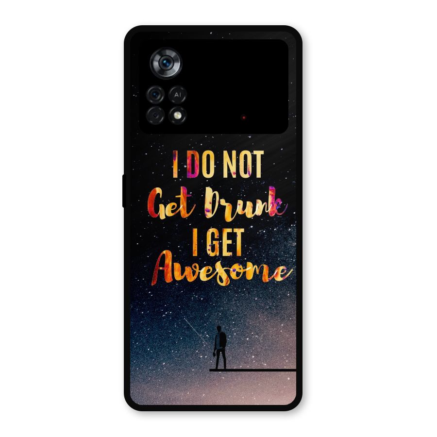 Get Awesome Metal Back Case for Poco X4 Pro 5G