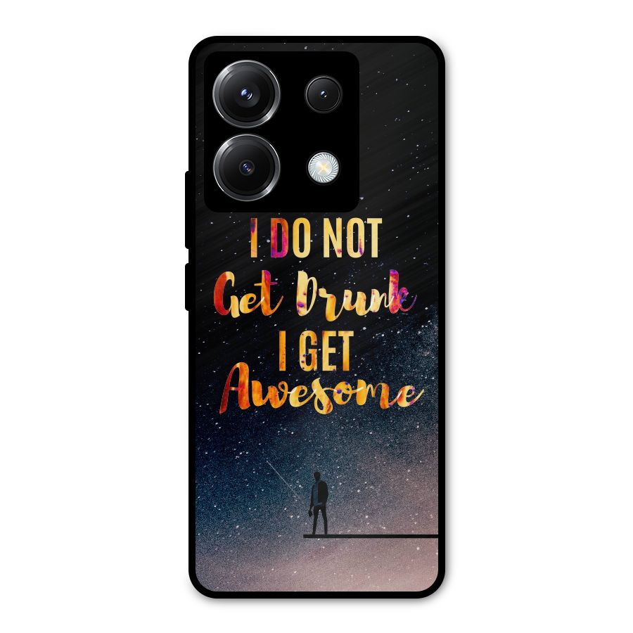 Get Awesome Metal Back Case for Poco X6