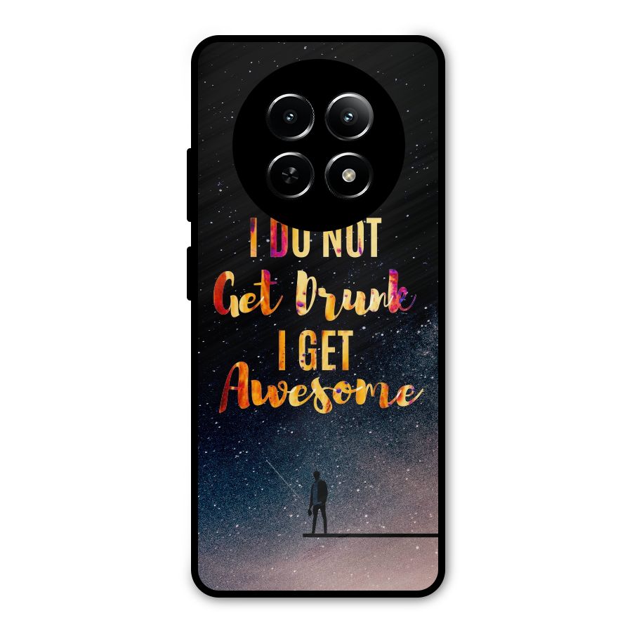 Get Awesome Metal Back Case for Realme 12x 5G