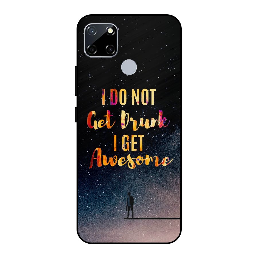 Get Awesome Metal Back Case for Realme Narzo 20